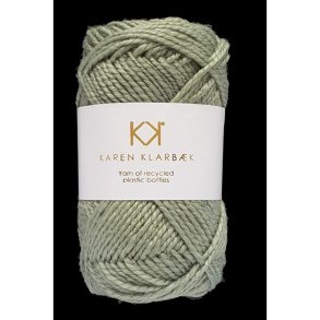 Karen Klarbk Recycled Bottle Yarn - Light Sage